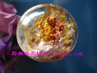 天然共生體水晶大吊墜