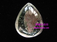 天然綠幽靈吊墜