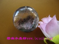 天然綠幽靈吊墜