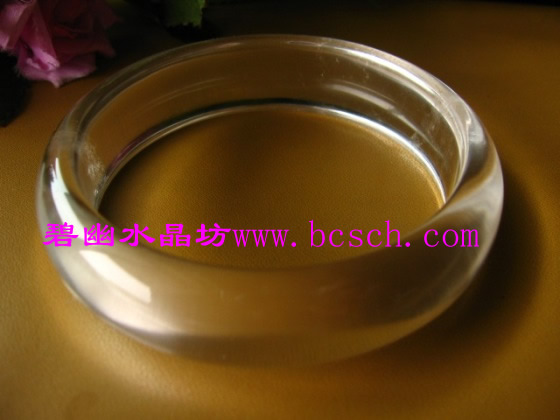 天然白水晶手鐲