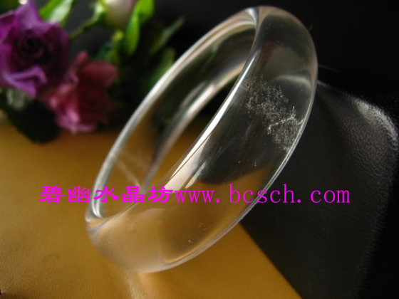 天然白水晶手鐲