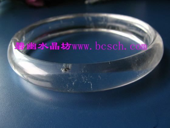 天然白水晶手鐲