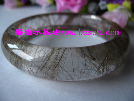 天然魔發(fā)水晶手鐲