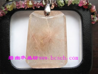 天然紅發(fā)晶