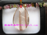 天然水晶紅發(fā)晶