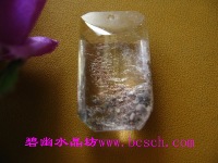 天然水晶紅幽靈吊墜