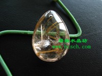 天然鈦發(fā)晶吊墜