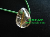 天然鈦發(fā)晶吊墜