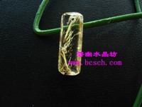 天然鈦發(fā)晶吊墜