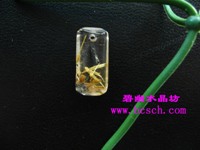 天然鈦發(fā)晶吊墜
