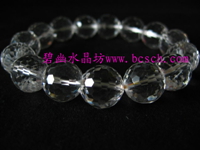 精選天然優(yōu)質(zhì)巴西白水晶手鏈