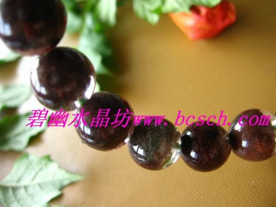紅綠幽靈聚寶盆手鏈